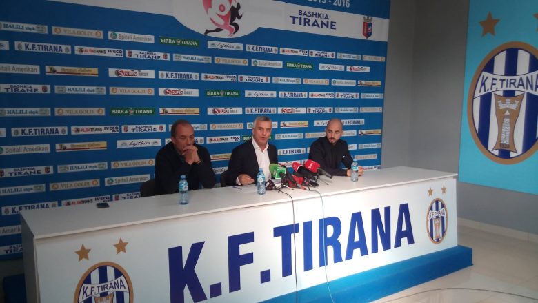 Tirana me trajner të ri