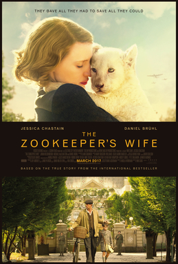 Kopertina e filmit “The Zookeepers Wife”, që do të jetë i gatshëm për publikun në mars të vitit 2017.