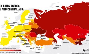Transparency International: Kosova në mesin e vendeve më të korruptuara