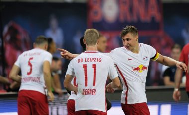 Mrekullia gjermane e quajtur RB Leipzig nuk ndalet, gjashtë pikë larg vendit të dytë (Video)