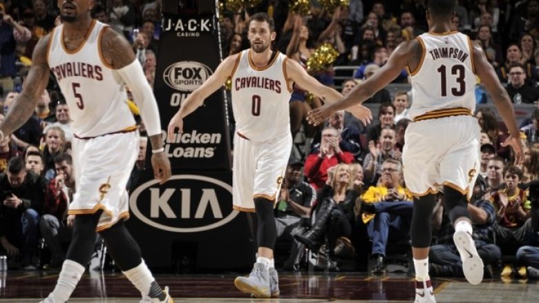 Rekord në NBA, Kevin Love realizon 34 pikë në çerekun e parë (Video)