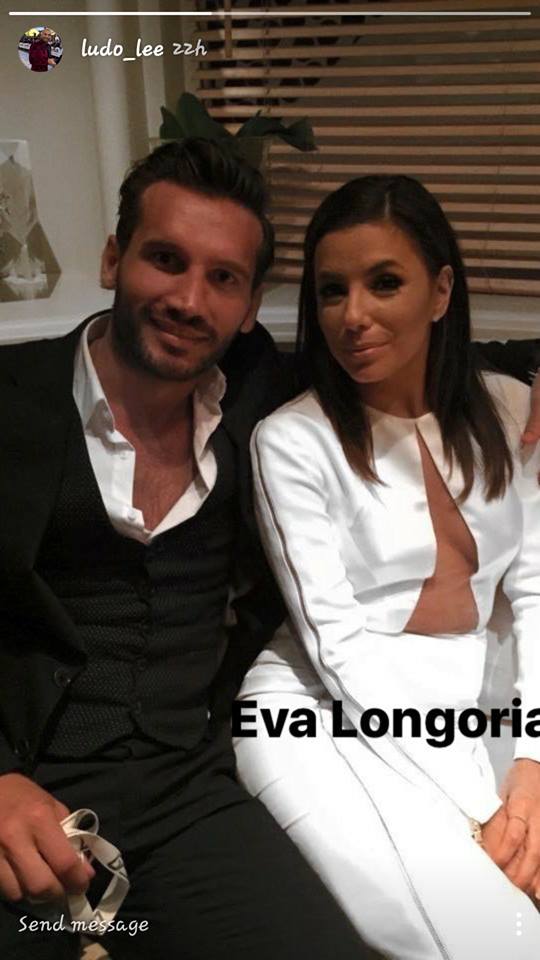 Ludo Lee dhe Eva Longoria. Foto nga: Instagram Story