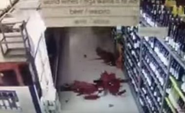 Tërmeti në Zelandë, shihni si tundet supermarketi (Video)