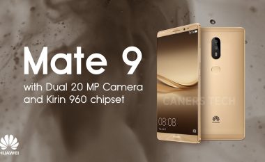 Huawei Mate 9 është fableti më i ri në treg