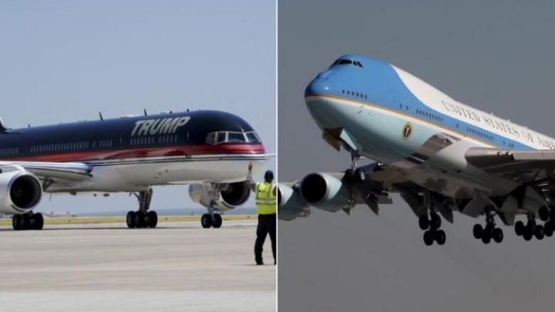 Aeroplani i Donald Trump vs Air Force One – cili është më mbresëlënës? (Video)