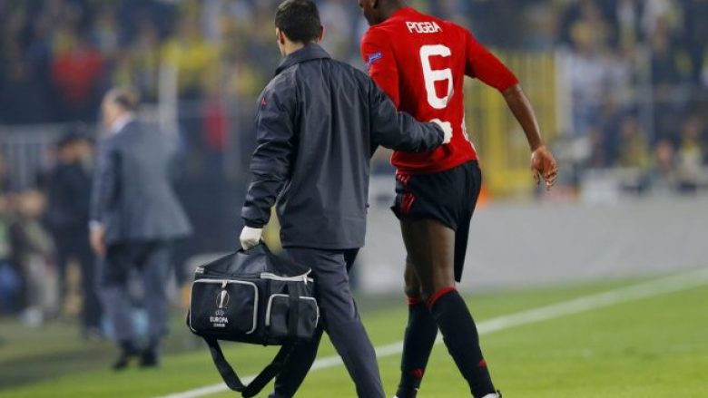 Lëndohet Pogba, Unitedi në ‘zi’ (Foto/Video)