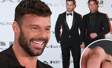 Ricky Martin fejohet më artistin arab (Foto)