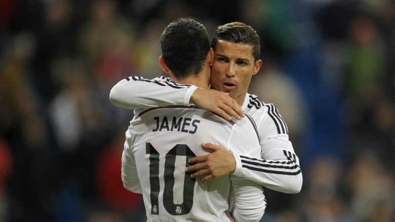 Legjenda kolumbiane: Ronaldo e ka mësuar keq Jamesin