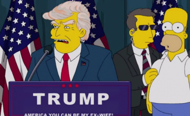 The Simpsons parashikuan Trumpin president, 16 vjet më parë (Foto/Video)