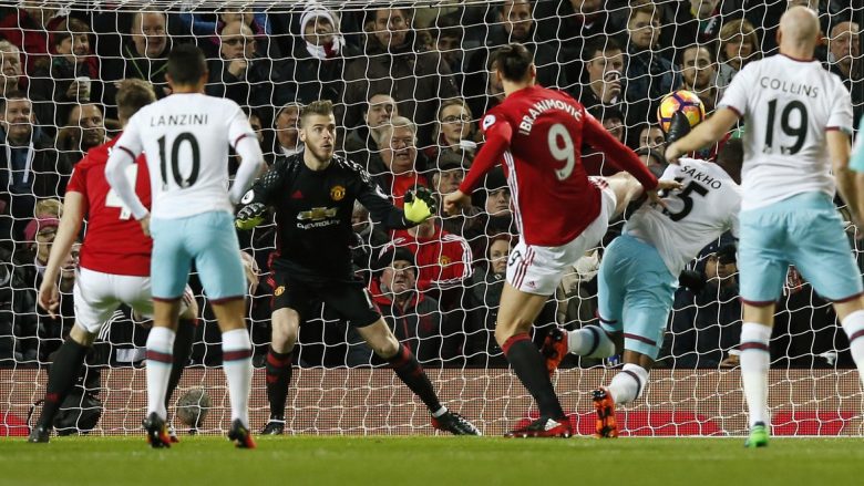 United dështon në ‘Old Trafford’, barazon me West Ham (Video)