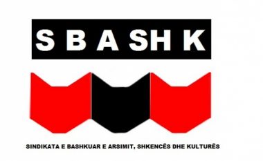 SBASHK-u kërcënon me grevë për shkak të pakënaqësive në arsim