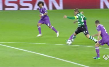Sportingu me një lojtar më pak i shënon Real Madridit (Video)
