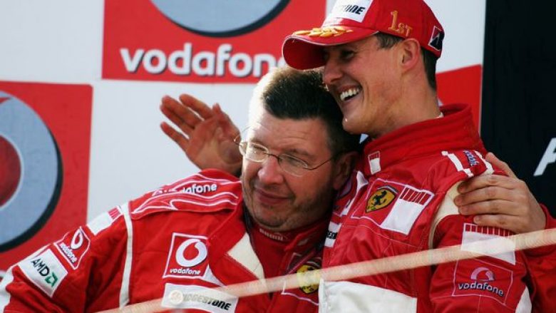 Schumacher tregon shenja premtuese