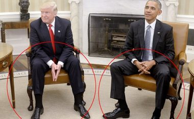 Takimi Obama–Trump, çfarë domethënie kanë lëvizjet e trupit? (Foto)