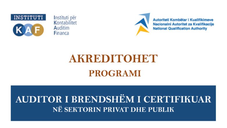 Certifikimi i auditorëve të brendshëm në sektorin privat dhe publik tani edhe në Kosovë