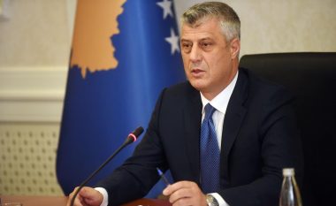 Thaçi pas publikimit të Raportit: BE-ja ka dështuar ta trajtojë Kosovën në mënyrë të barabartë