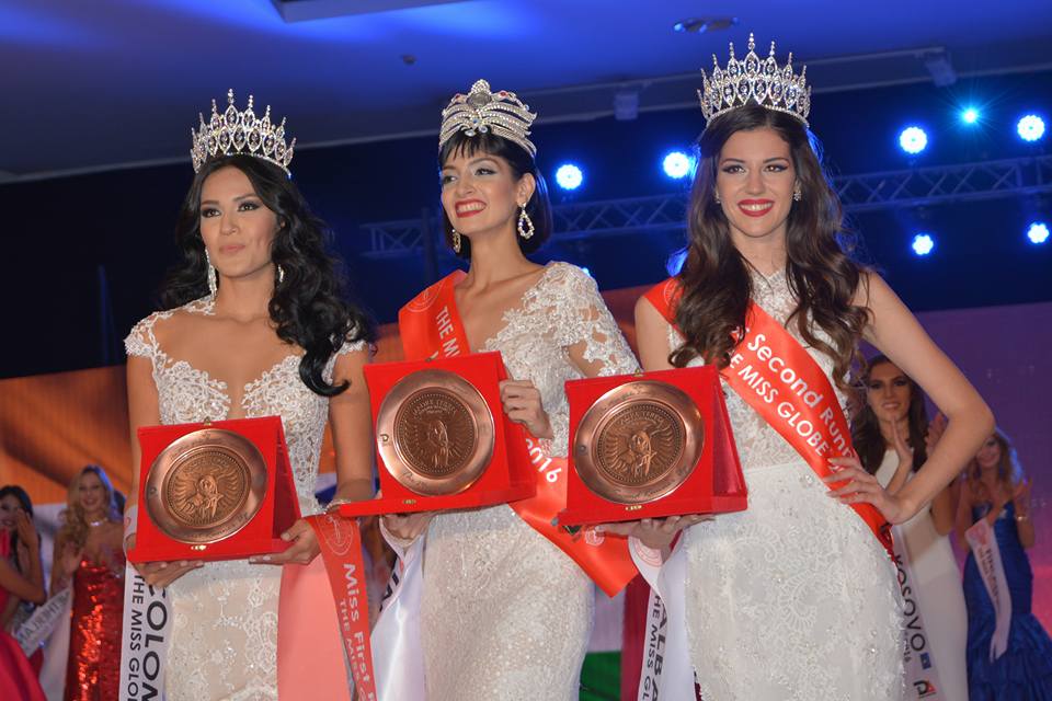 "Miss India" - vendi i I-rë, "Miss Kolumbia" vendi i II-të dhe "Miss Shqipëria" vendi i III-të.
