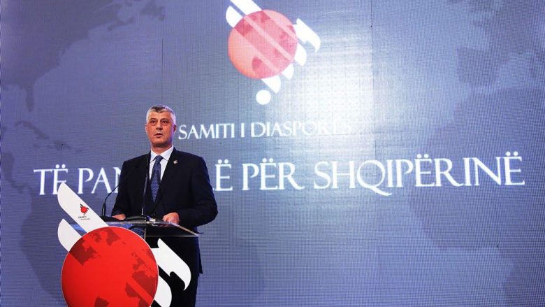 Thaçi: Diaspora mbështeti çlirimin, pavarësinë dhe mirëqenien e shqiptarëve