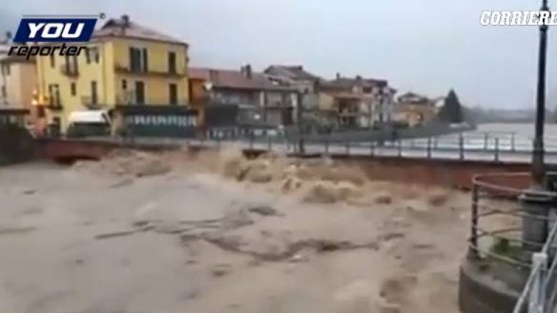 Pas tërmeteve, përmbytet Italia (Video)
