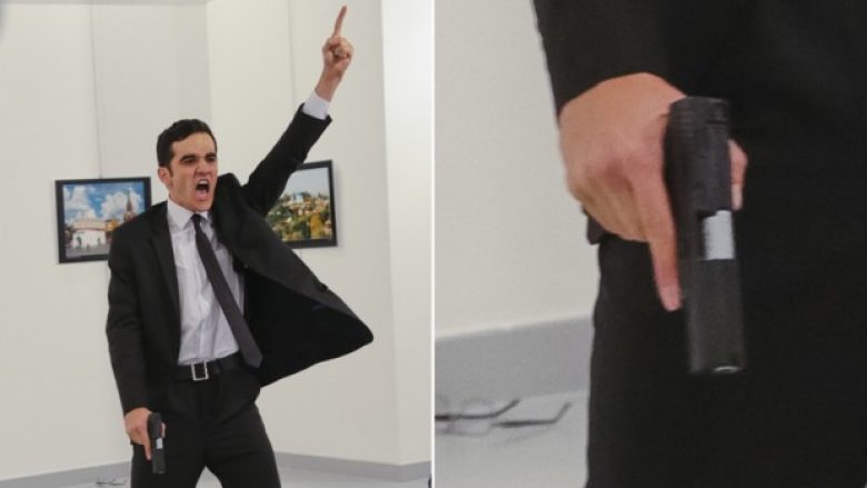 Vrasësi i ambasadorit fotografohet gjatë sulmit të përgjakshëm: Ky detaj në dorën e tij ka rrëqethur të gjithë (Foto)