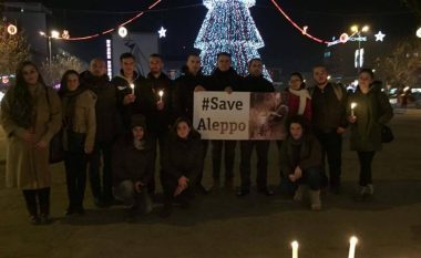 Edhe të rinjtë ferizajas solidarizohen me viktimat e Aleppos (Foto)