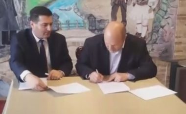 Xhavit Drenori nënshkruan koalicion me Nismën në Drenas (Video)