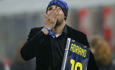 Adriano i emocionuar me rikthimin në Meazza (Foto/Video)