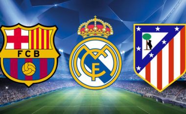 Kundërshtarët e mundshëm të Realit, Barçës, Sevillas dhe Atleticos në LK