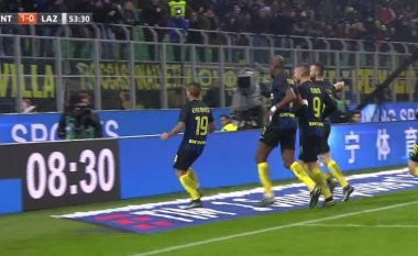 Dy gola për dy minuta nga Interi ndaj Lazios (Video)