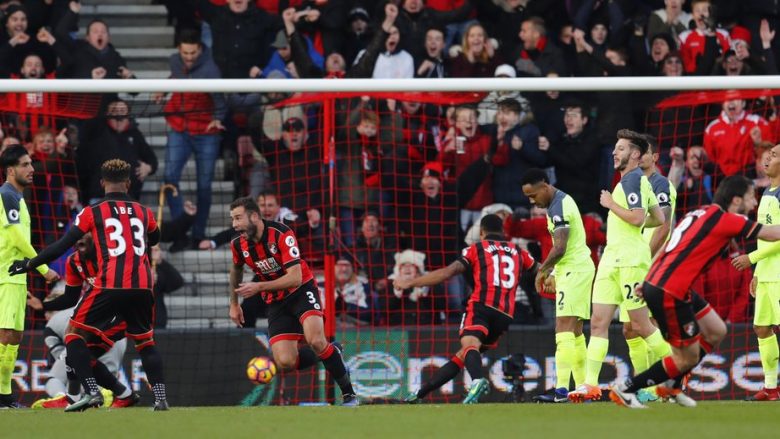 Bournemouth 4-3 Liverpool, nota e lojtarëve (Foto)