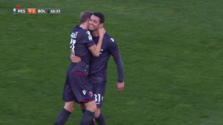 Xhemaili shënon një gol të bukur ndaj Pescaras së shqiptarëve (Video)