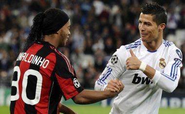 Ronaldinho përgëzon Ronaldon për Topin e Artë dhe thotë se është “më së i merituar” (Foto)