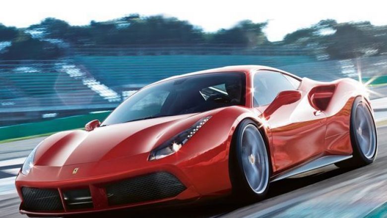 Ferrarin e 200 mijë eurove, e përplas për sallonin për prerjen e flokëve (Foto)