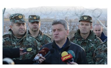 Ivanov dhe Veliçkovski vizitojnë Batalionin e këmbësorisë në Shtip