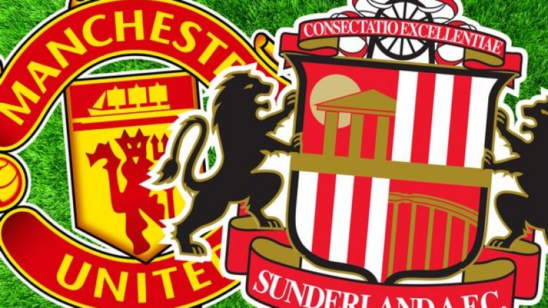 United – Sunderland, formacionet zyrtare