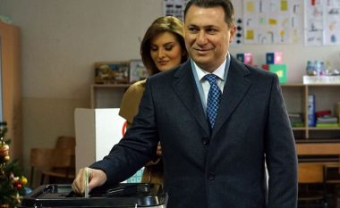 Gruevski: Qytetarët dijnë të zgjedhin se kush do ta udhëheq shtetin