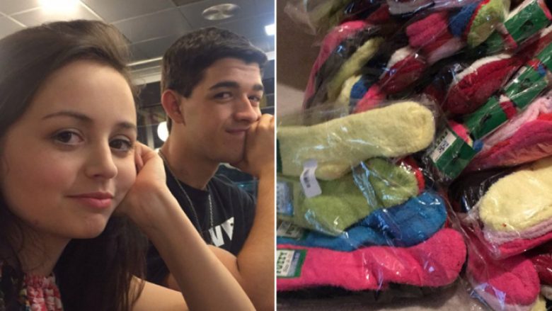 Porositi 12 palë çorape për të dashurën, i erdhën edhe 144 të tjera falas (Foto)