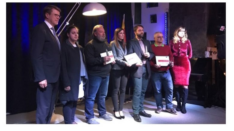 Zhbogar ndau çmimet gazetareske ”Jean Monet” për në Maqedoni