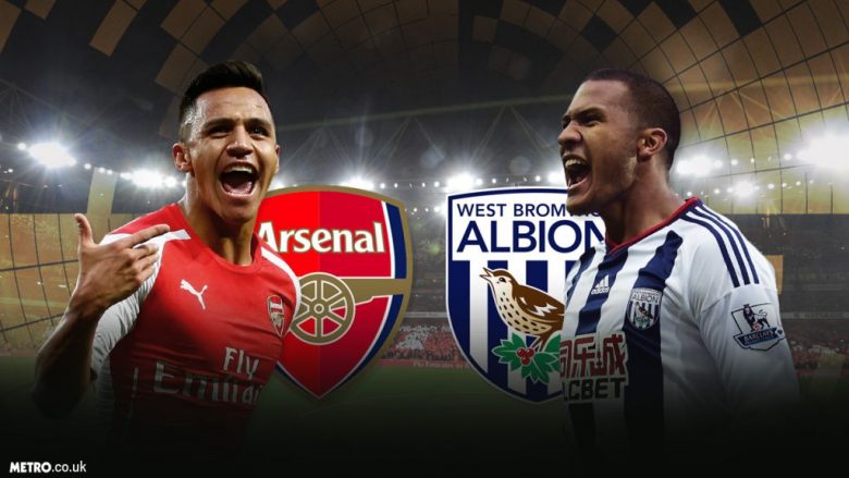 Arsenal – West Brom, formacionet zyrtare