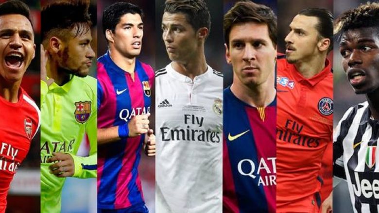 Këta futbollistë kanë bërë më shumë asistime gjatë vitit 2016 në pesë ligat kryesore evropiane (Foto)