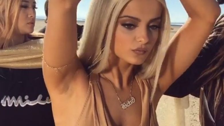Bebe Rexha publikon video gjatë realizimit të klipit “I Got You” (Video)