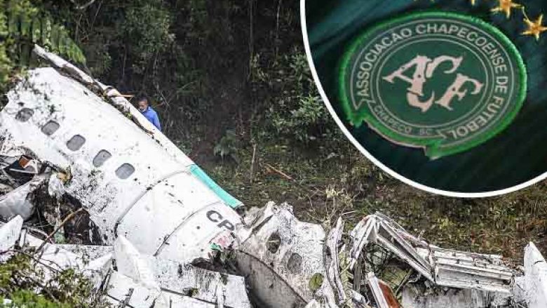 Rrëzimi i aeroplanit me lojtarët e Chapecoenses u shkaktua nga “gabimi njerëzor”