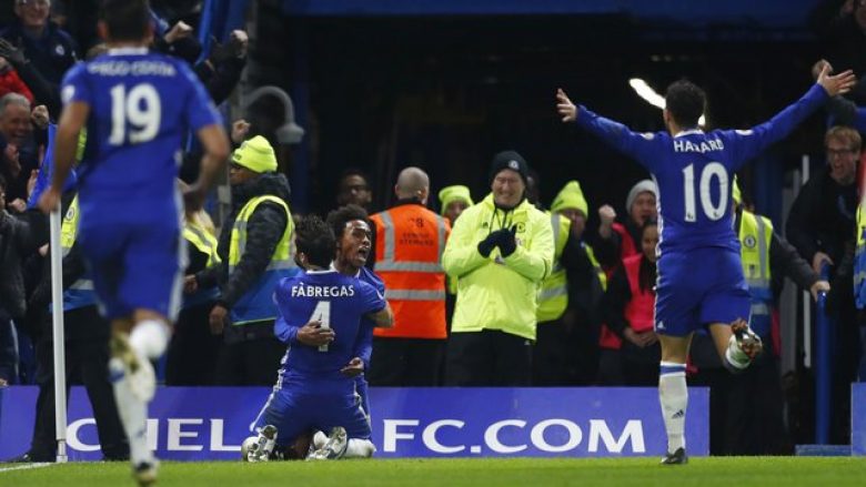 Chelsea 4-2 Stoke City, nota e Shaqirit dhe të tjerëve (Foto)