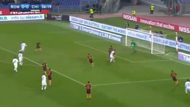 Chievo befason Romën, kalon në epërsi në Olimpico (Video)