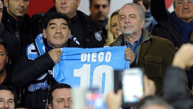 Maradona sulmon De Laurentiisin për Higuainin: Ai e shet edhe gruan e tij për para
