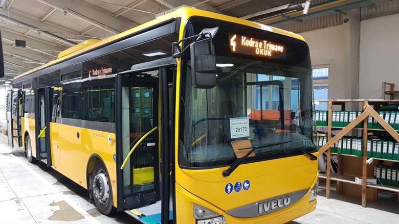 Autobusët e rinj nisen për Prishtinë (Video)
