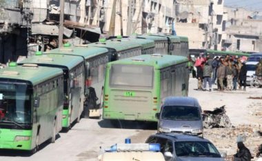 15 autobusë u larguan nga Aleppo
