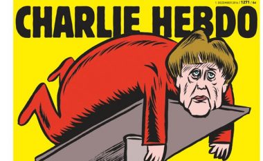 “Charlie Hebdo” edhe në Gjermani, përqesh kancelaren Merkel (Foto)