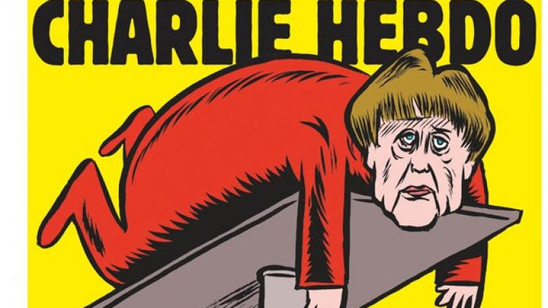 “Charlie Hebdo” edhe në Gjermani, përqesh kancelaren Merkel (Foto)