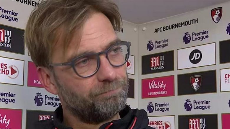 Klopp: Pranoj çdo kritikë për humbjen e sotme